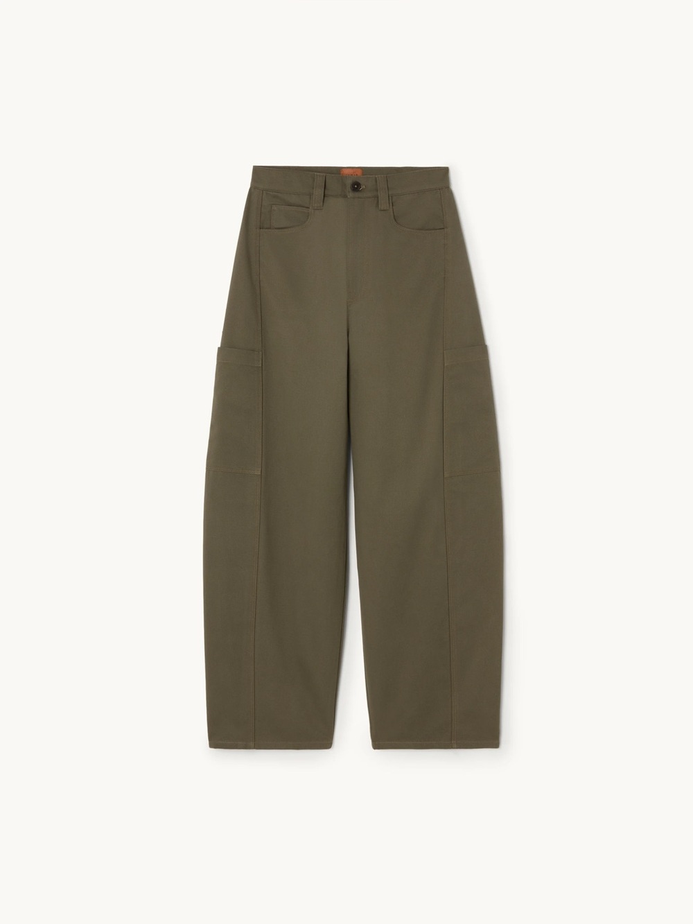 Jamie Haller The Baggy Painter Pants Twill Olive Green Size 2